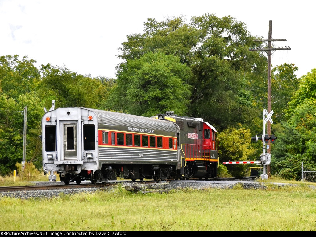 Virginia Scenic Railway Eastbound Blue Ridge Flyer